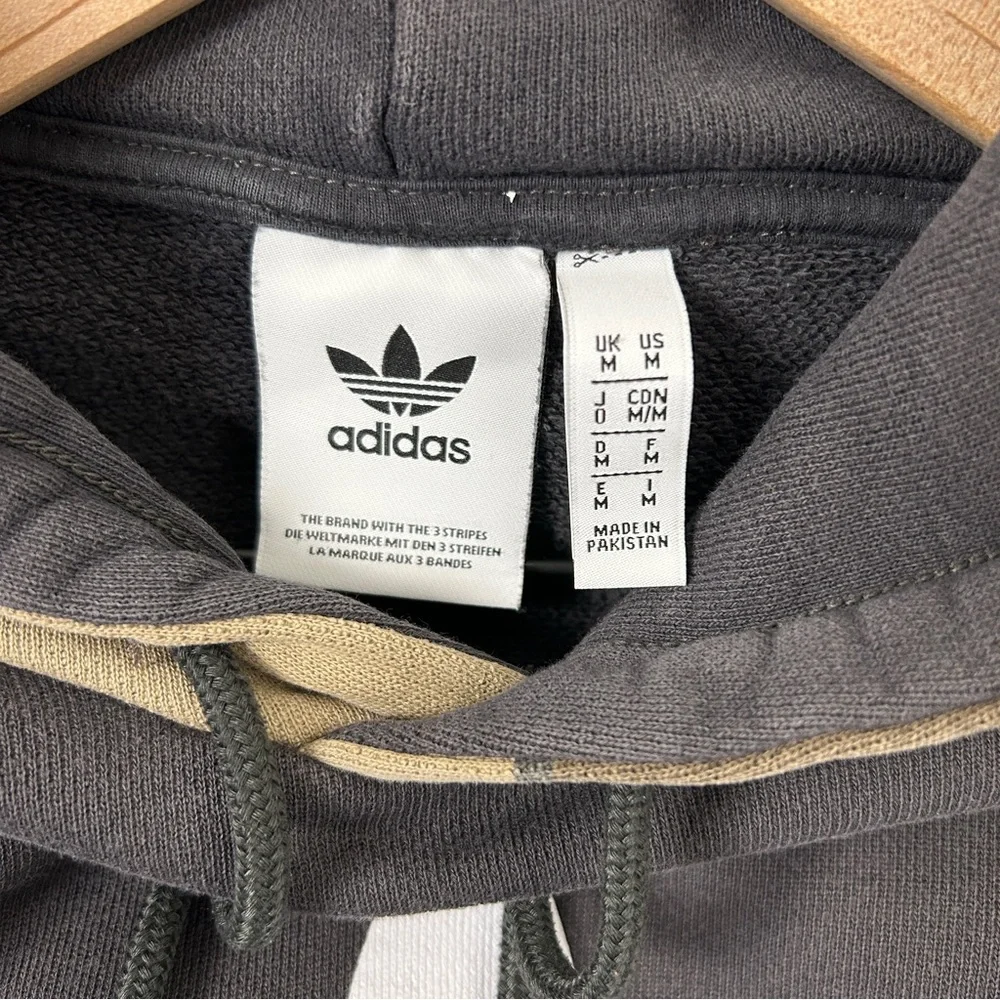 Adidas Trefoil Hoodie with Camo Sleeves - Picture 3 of 3